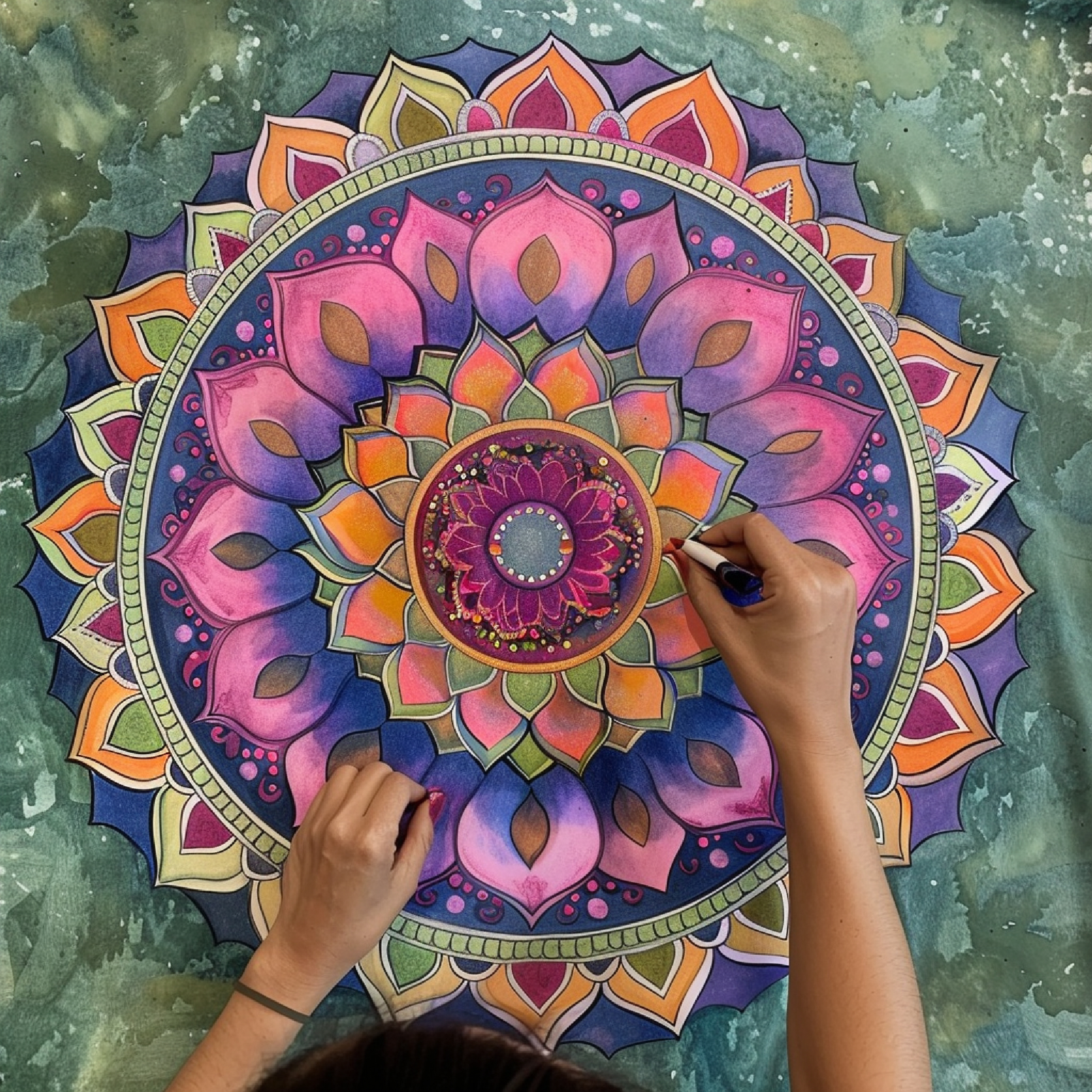 describe-therapeutic-benefits-creating-mandalas-mindfulness